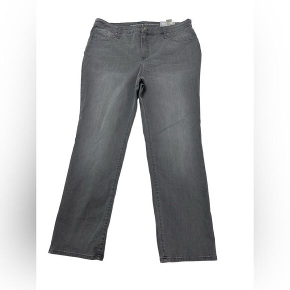 Chico’s SO SLIMMING GIRLFRIEND JEAN BASIC Straight Size 3,5(18-XL) - Picture 1 of 9